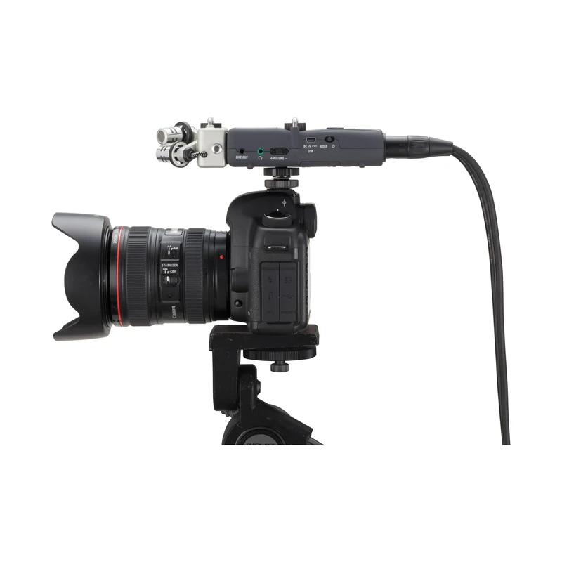 Zoom H5 4-Input / 4-Track Portable Handy Recorder with Interchangeable X/Y Mic Capsule