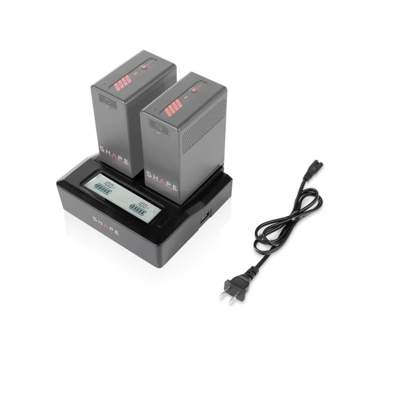 SHAPE BP-U Dual LCD Charger