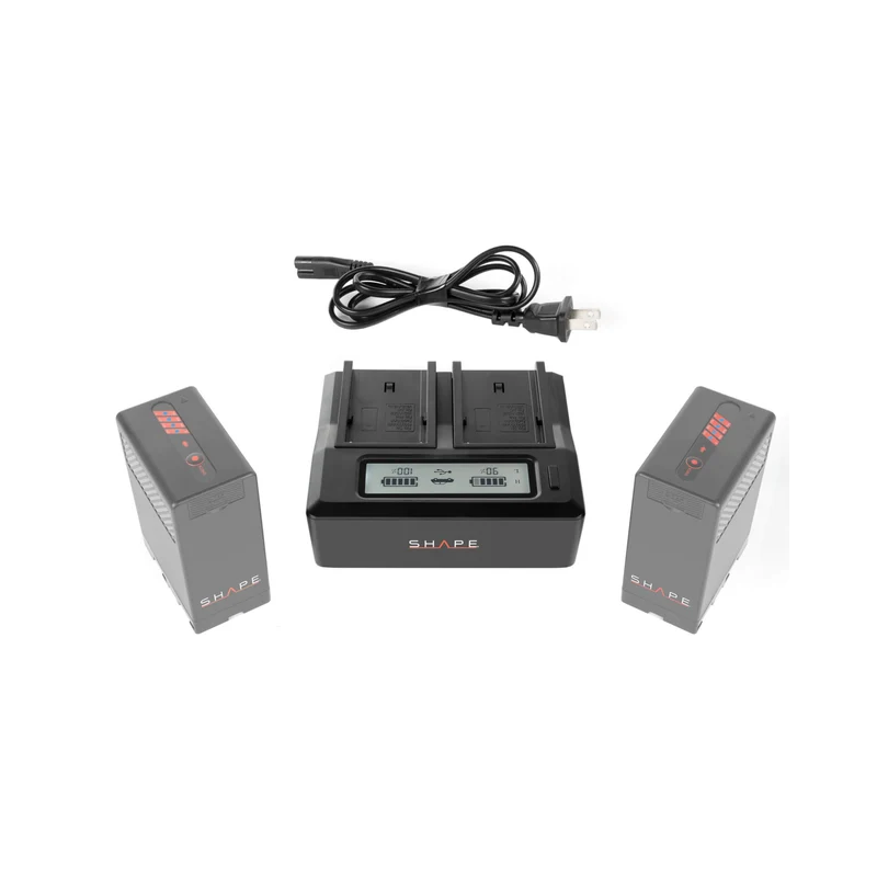 SHAPE BP-U Dual LCD Charger