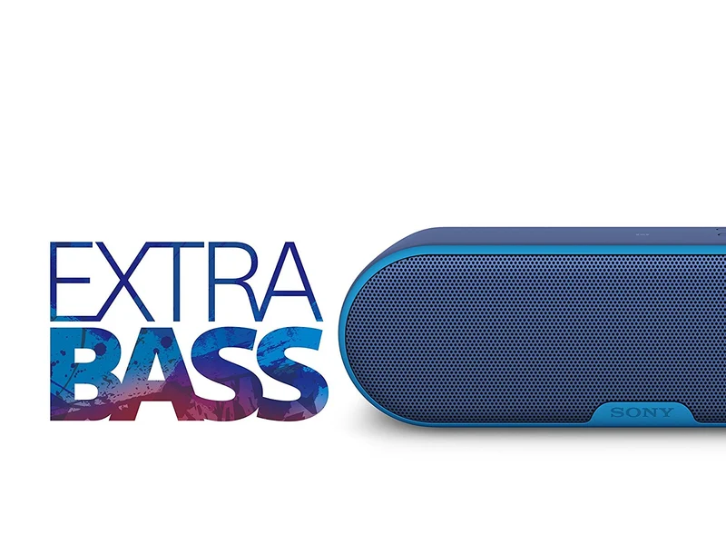 Sony SRS-XB2 - Speaker - for portable use - wireless - Bluetooth, NFC - blue