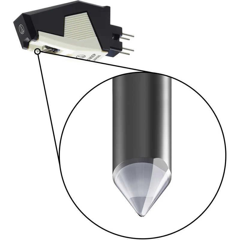 Audio-Technica Consumer AT85EP Elliptical Phonograph Cartridge for P-Mount Turntables