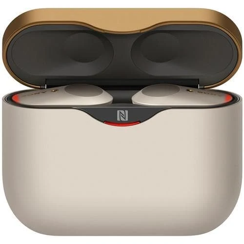 Sony WF-1000XM3 True Wireless Noise-Canceling In-Ear Earphones with Mic Silver - OPEN BOX - Missing some Ear Tips