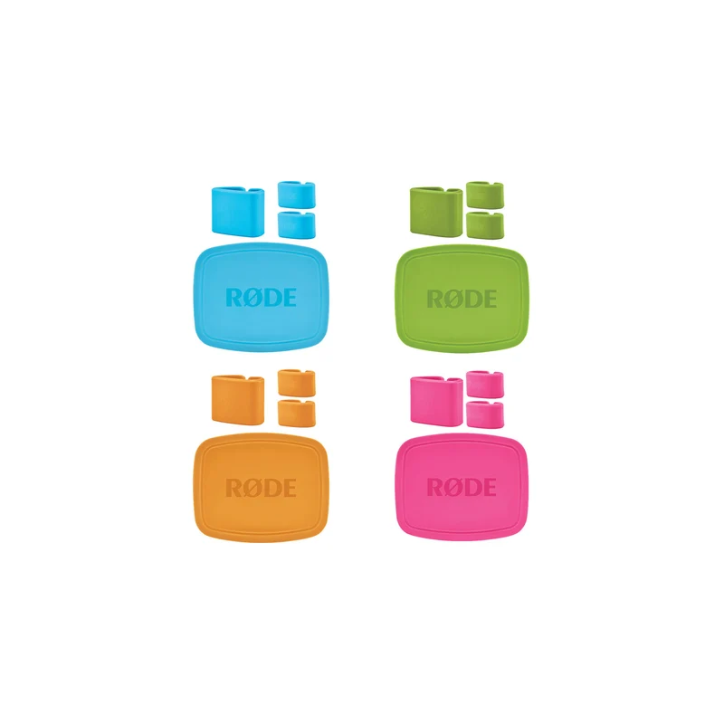 Rode COLORS Color-Coded Caps and Cable Clips for NT-USB Mini Microphones (Set of 4)
