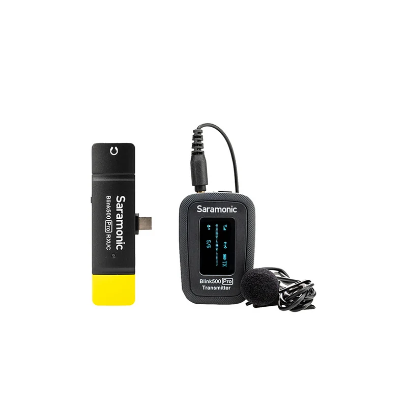 Saramonic Blink 500 Pro B5 Digital Wireless Omni Lavalier Microphone System for USB Type-C Devices (2.4 GHz)