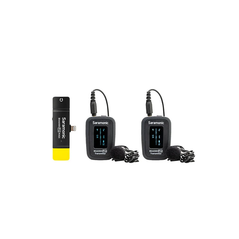 Saramonic Blink 500 Pro B4 2-Person Digital Wireless Omni Lavalier Microphone System for Lightning iOS Devices (2.4 GHz)