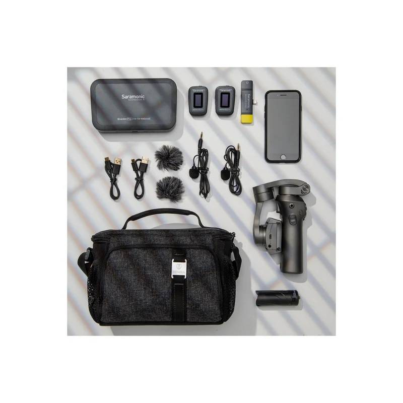 Saramonic Blink 500 Pro B4 2-Person Digital Wireless Omni Lavalier Microphone System for Lightning iOS Devices (2.4 GHz)