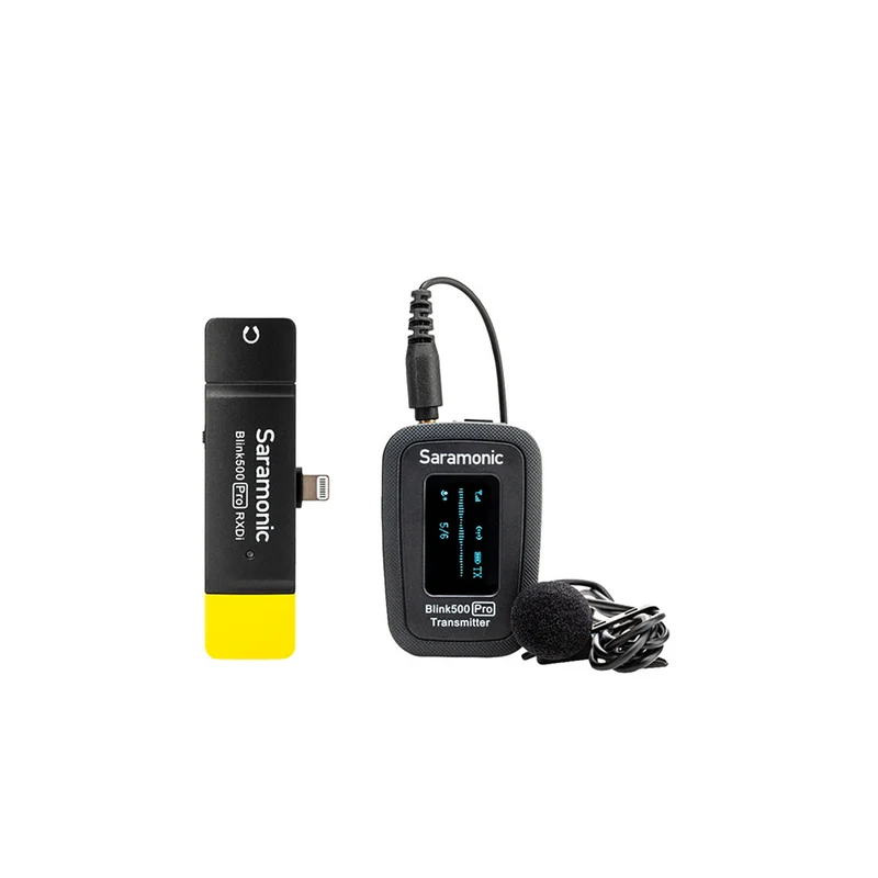 Saramonic Blink 500 Pro B3 Digital Wireless Omni Lavalier Microphone System for Lightning iOS Devices (2.4 GHz)