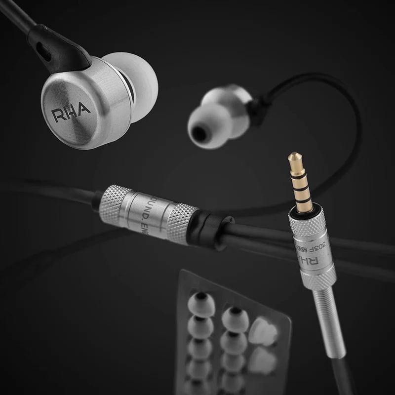 RHA MA750i Noise Isolating In-Ear Headphone with Remote and Microphone