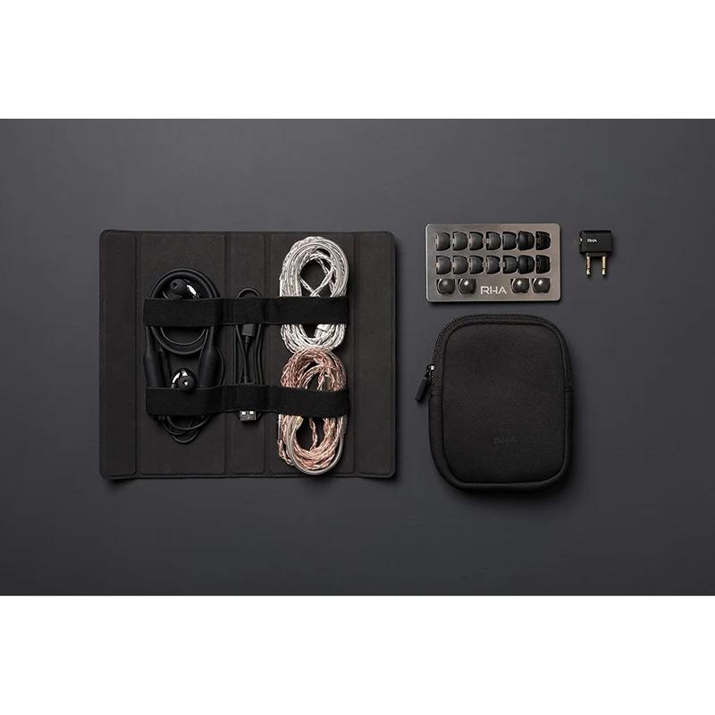 RHA CL2 Planar in-Ear Headphones: HiFi Planar Magnetic Driver IEM with Bluetooth Wireless Neckband