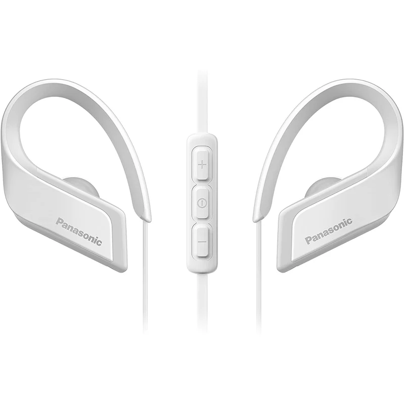 Panasonic WINGS Ultra-Light Wireless Bluetooth Sport Earphones - White