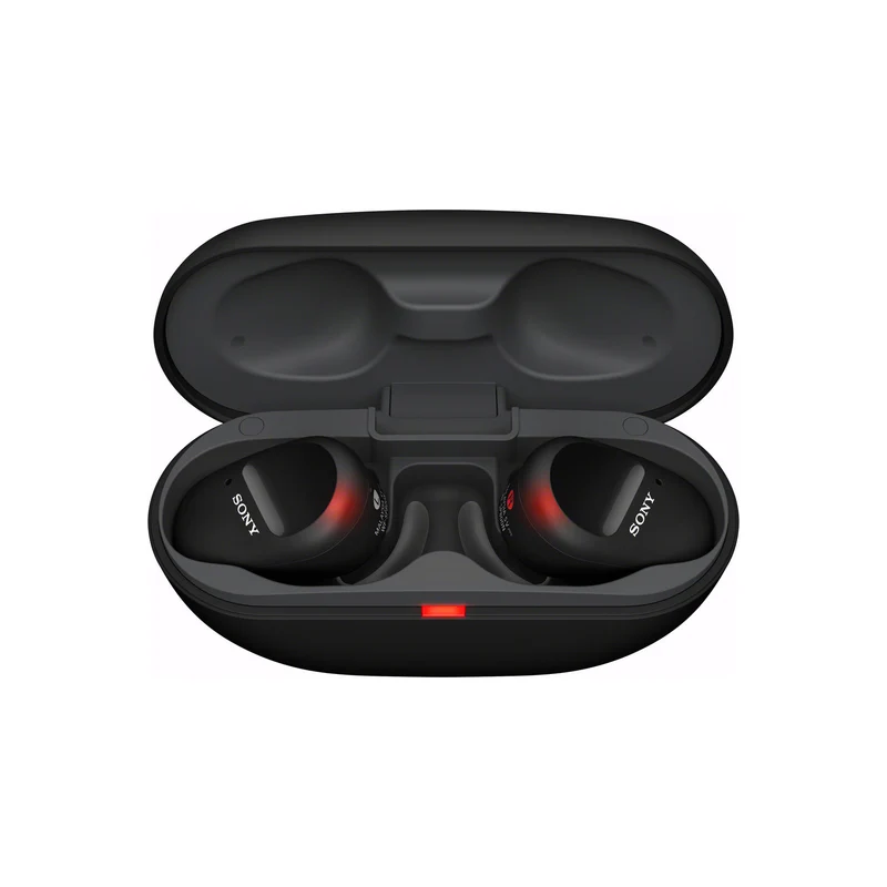 Sony WF-SP800N Truly Wireless Noise-Cancelling in-ear Headphones with mic for Sports