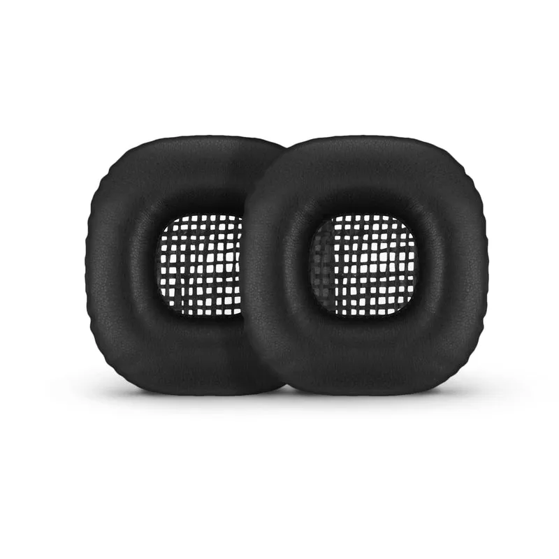 Coussinets d'oreille de remplacement pour casque Marshall Major 2, cuir PU, mousse à mémoire de forme pour plus de confort, coussinets d'oreille améliorés, durables et durables