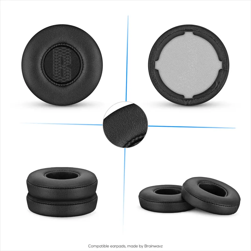 Coussinets de rechange pour casque JBL Live 400BT - Cuir PU et mousse à mémoire de forme