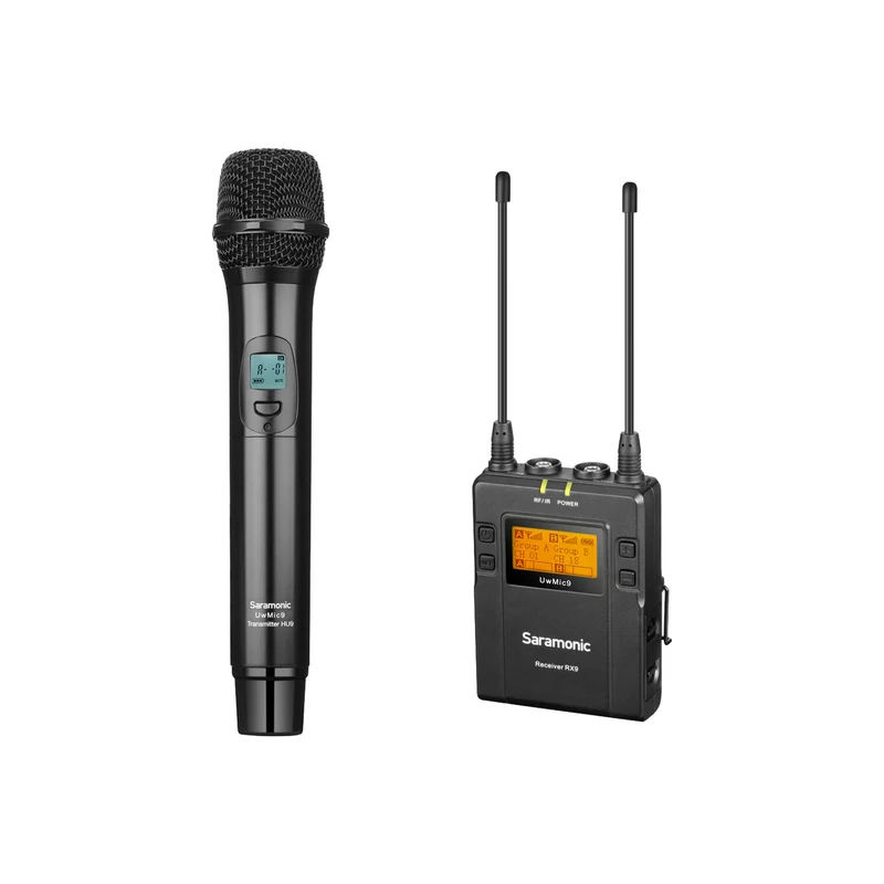 Saramonic UwMic9 Kit4 UHF Wireless Lavalier Microphone System (514 to 596 MHz)
