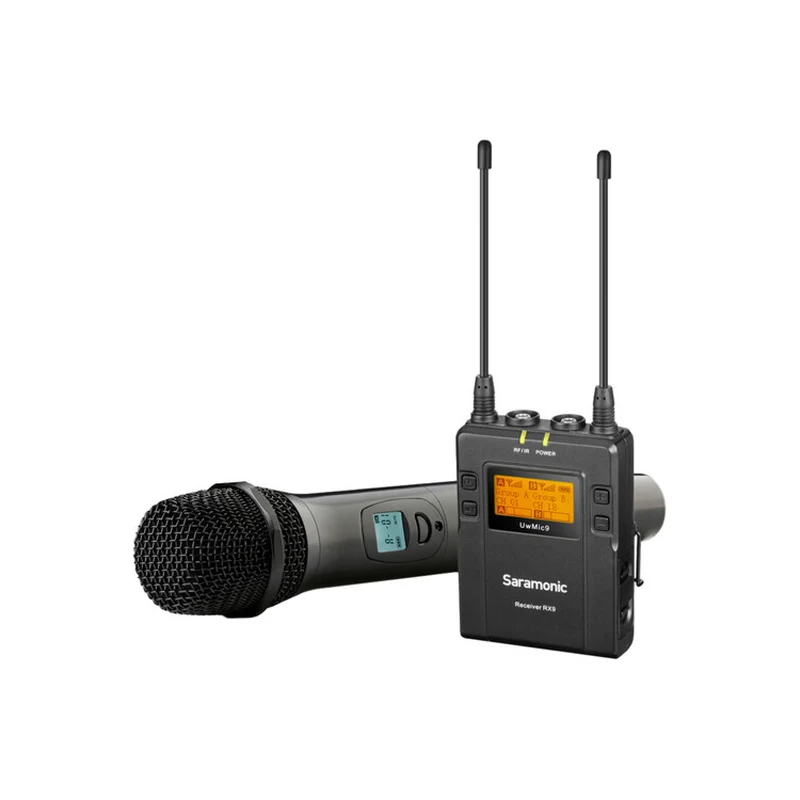 Saramonic UwMic9 Kit4 UHF Wireless Lavalier Microphone System (514 to 596 MHz)