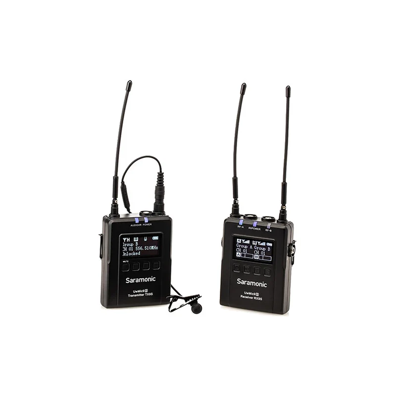 Saramonic UWMIC9S KIT1 Camera-Mount Wireless Omni Lavalier Microphone System (514 to 596 MHz)