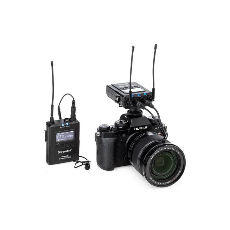 Saramonic UWMIC9S KIT1 Camera-Mount Wireless Omni Lavalier Microphone System (514 to 596 MHz)