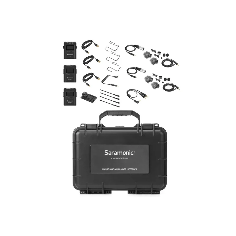 Saramonic UWMIC9S KIT2 2-Person Camera-Mount Wireless Omni Lavalier Microphone System (514 to 596 MHz)