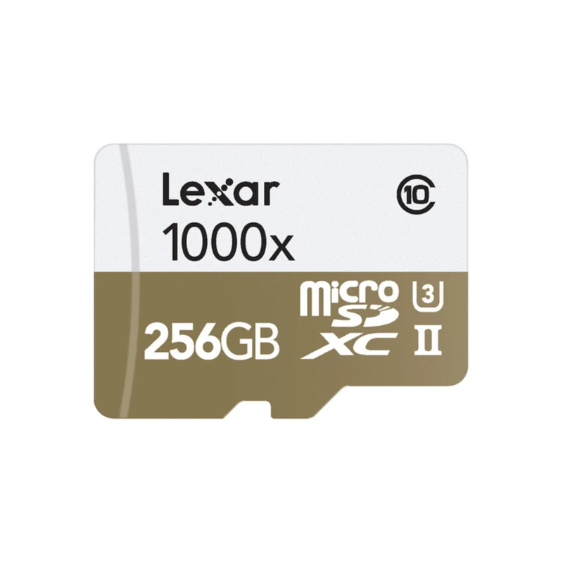 Lexar 256GB Professional 1000x microSDXC UHS-II Memory Card with USB 3.0 Card Reader