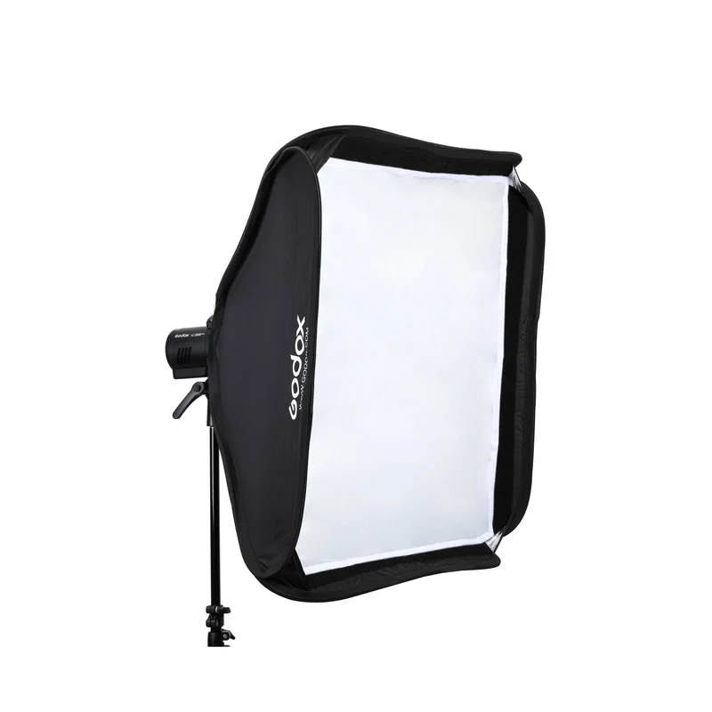 Godox SGUV8080 S2 Speedlite Bracket with Softbox & Carrying Bag Kit (31.5 x 31.5") - No grid