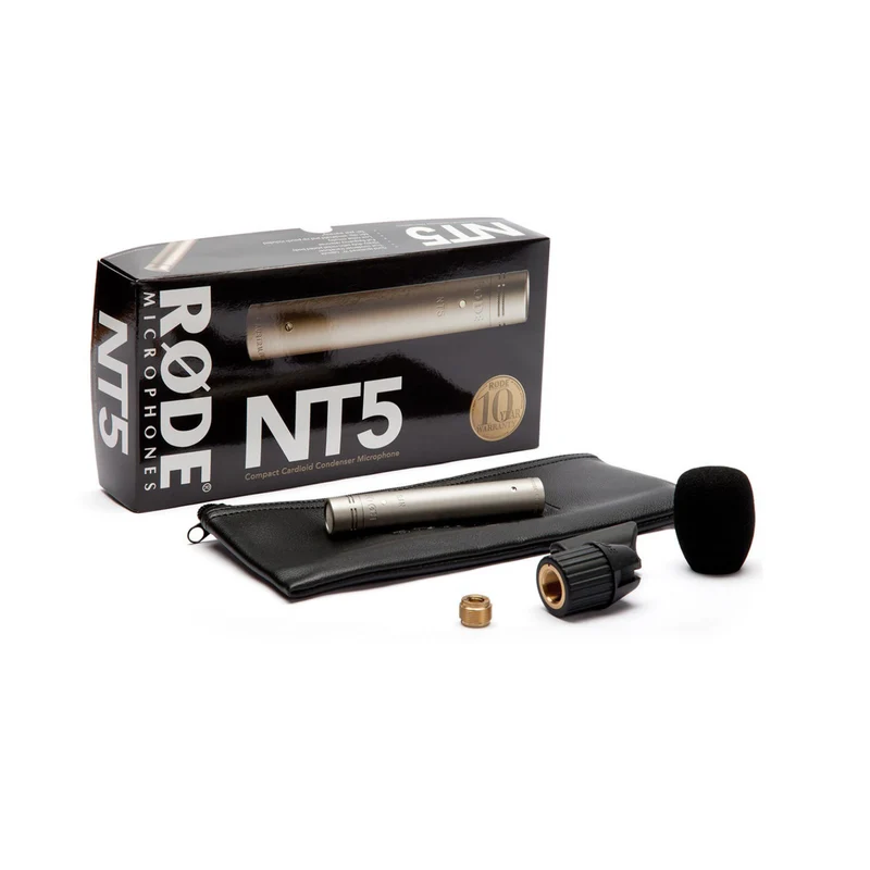 Rode NT5 Cardioid Studio Condenser Microphones (Single Microphone)