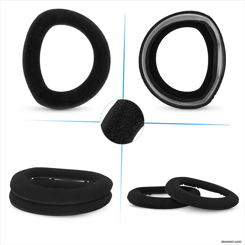 Coussinets de rechange pour casque Sennheiser HD800 - Cuir PU et mousse souple