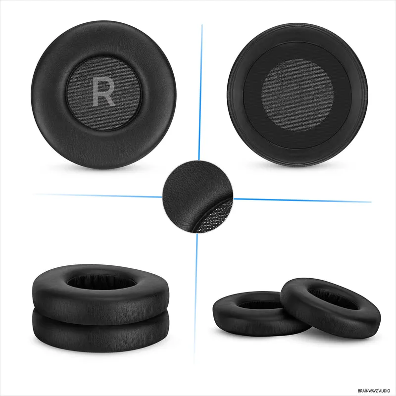 Coussinets de rechange pour casques AKG K240, K241, K270, K271, K272, K550, K551, K553 MKII MKIII - Cuir PU souple et mousse à mémoire de forme