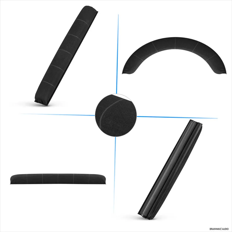 Bandeau de remplacement pour casque SENNHEISER HD700-cuir PU souple et coussin en mousse à mémoire de forme