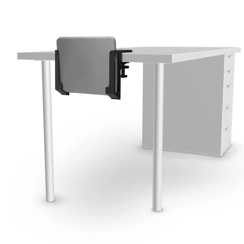 Support pour ordinateur portable pour côté du bureau, 1.2" / 31 mm, largeur réglable, idéal pour les MacBook, Surface, claviers, commutateurs, tablettes et plus encore