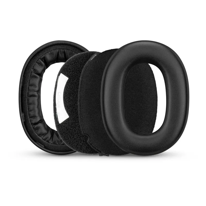 Oreillettes de remplacement pour écouteurs sans fil Jabra Elite 85H - Cuir PU souple et mousse à mémoire de forme