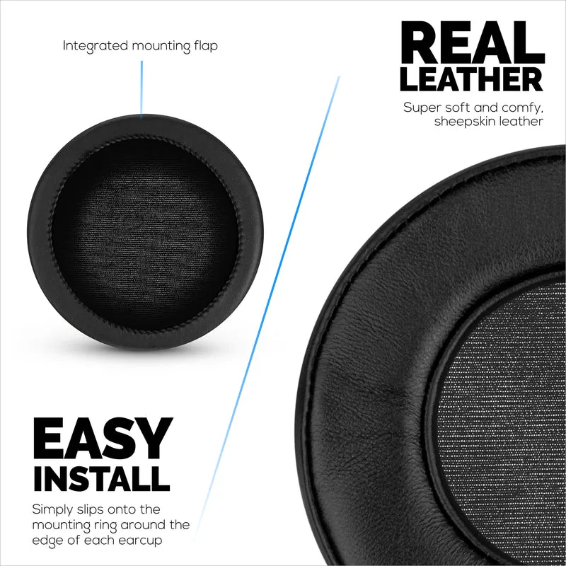 Oreillettes en peau de mouton pour écouteurs BEYERDYNAMIC DT880, DT531, DT690, DT811, séries DT880, DT911, DT931 et DT990