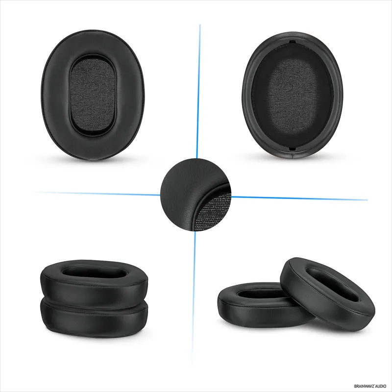 Oreillettes de remplacement pour écouteurs SONY WH-XB900N - Cuir PU souple et mousse à mémoire de forme