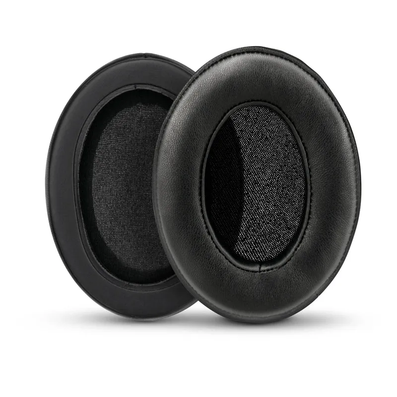 Coussinets en peau de mouton pour écouteurs Sennheiser HD600, HD650, HD660S, HD525, HD535, HD545 et Massdrop HD58X, HD6XX – Mousse à mémoire de forme avec cuir de mouton souple