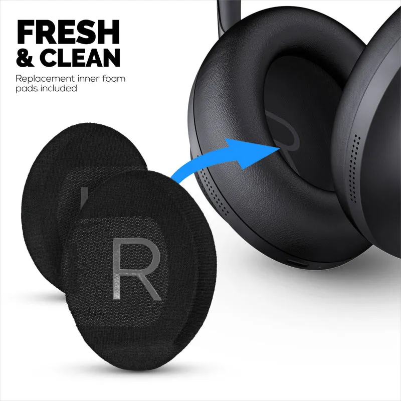Oreillettes de remplacement pour écouteurs sans fil Bose NC700, cuir PU souple