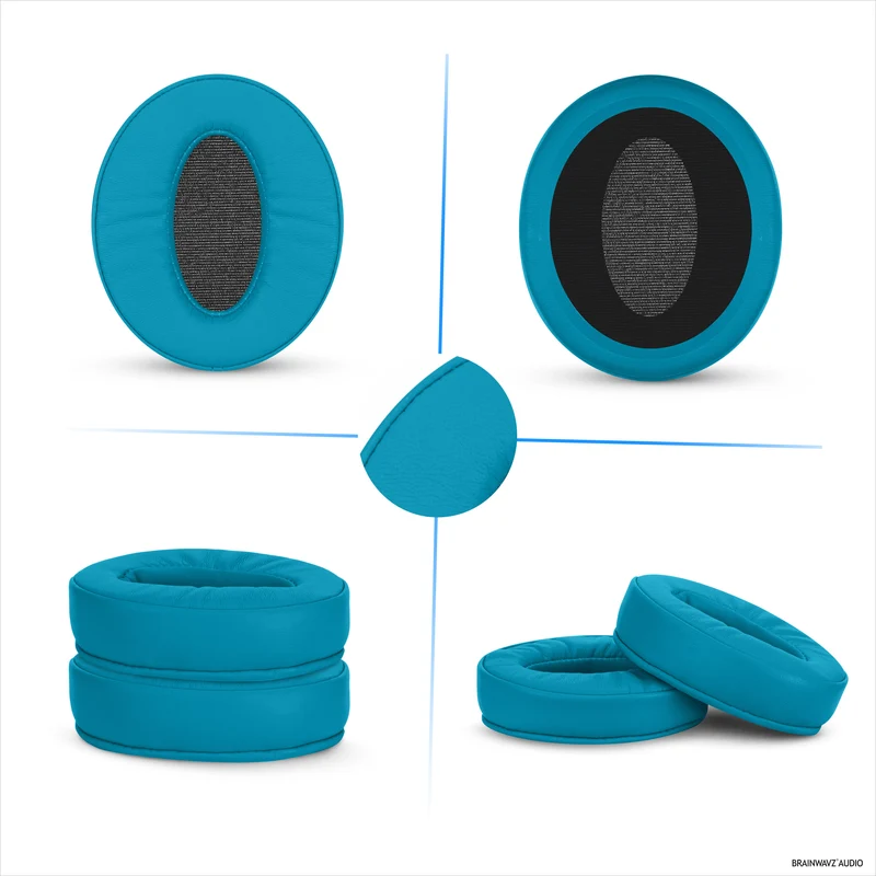 Coussinets de rechange pour casques Sennheiser HD4.50BT, HD4.50BTNC, HD450BT, HD4.50SE, HD4.40BT, HD4.30G, HD4.20S, HD458BT, HD450, HD400S et HD350BT. Cuir PU souple et mousse à mémoire de forme.