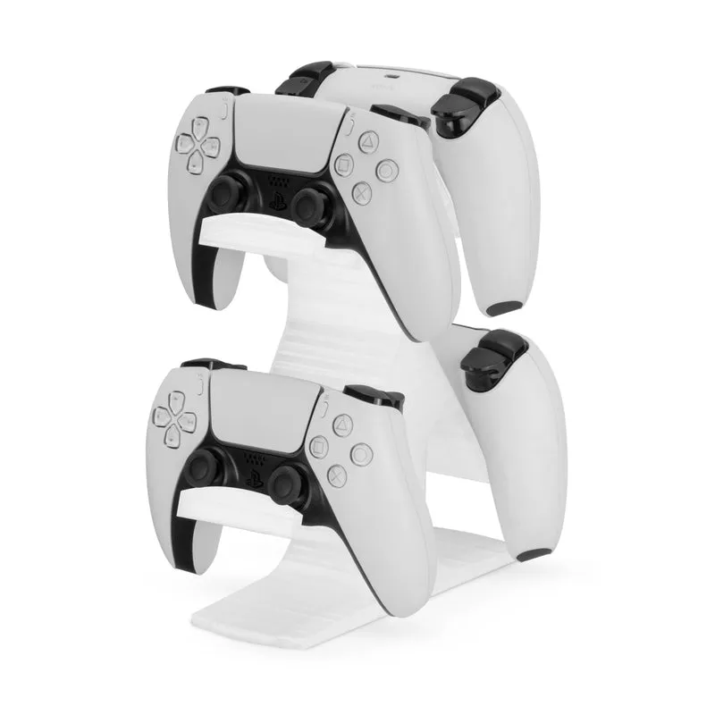 Support de manette de jeu quadruple pour bureaux, conception intuitive, ajustement universel pour toutes les manettes de jeu, idéal pour les bureaux et les tables d'appoint, réduit l'encombrement et affiche mieux votre équipement