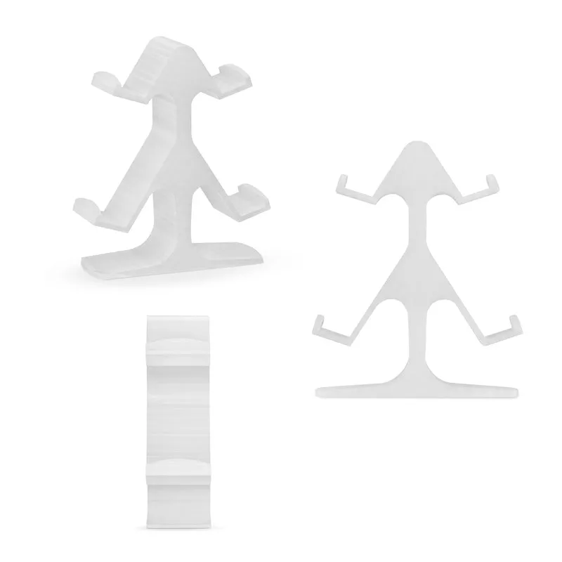 Support de manette de jeu quadruple pour bureaux, conception intuitive, ajustement universel pour toutes les manettes de jeu, idéal pour les bureaux et les tables d'appoint, réduit l'encombrement et affiche mieux votre équipement