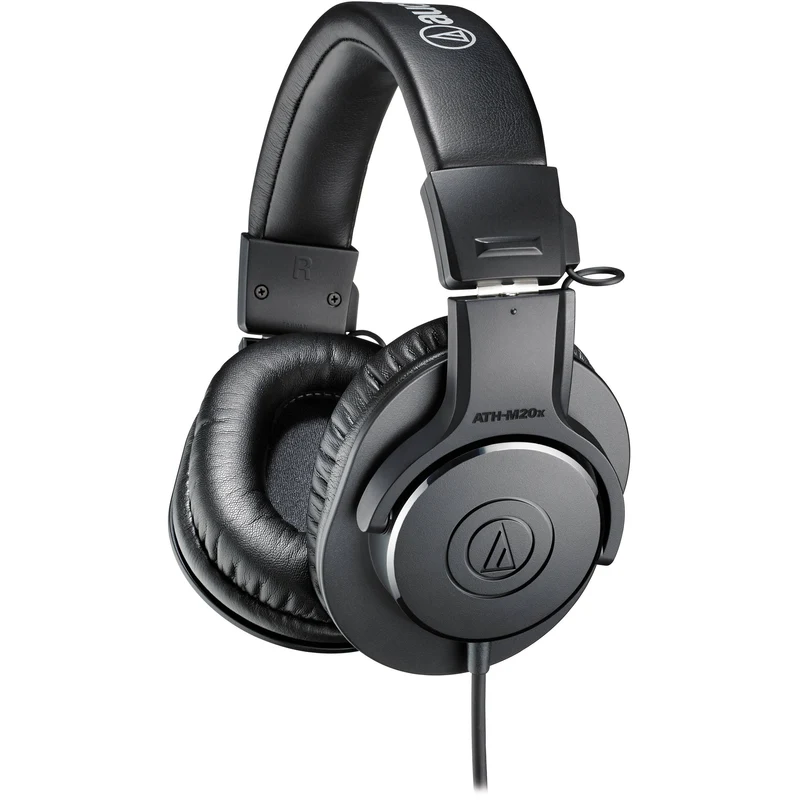 Audio-Technica AT2035 Studio Microphone Pack with ATH-M20x and Boom Arm