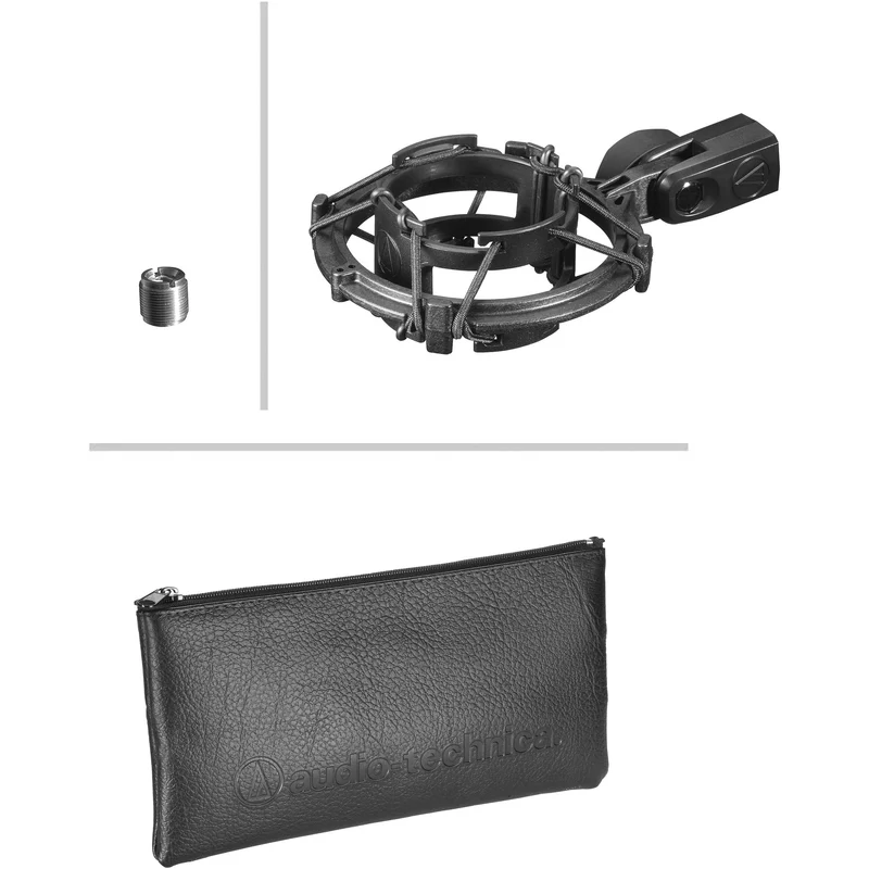 Audio-Technica AT2035 Studio Microphone Pack with ATH-M20x and Boom Arm