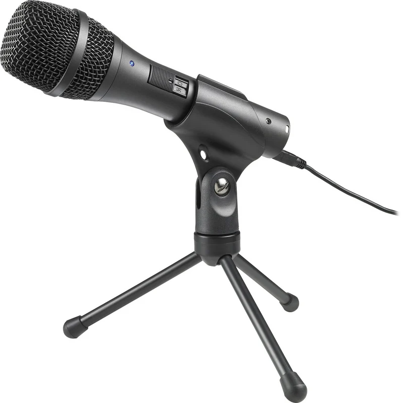 Audio-Technica AT2005USB Microphone Pack with ATH-M20x, Boom & Mini-USB Cable