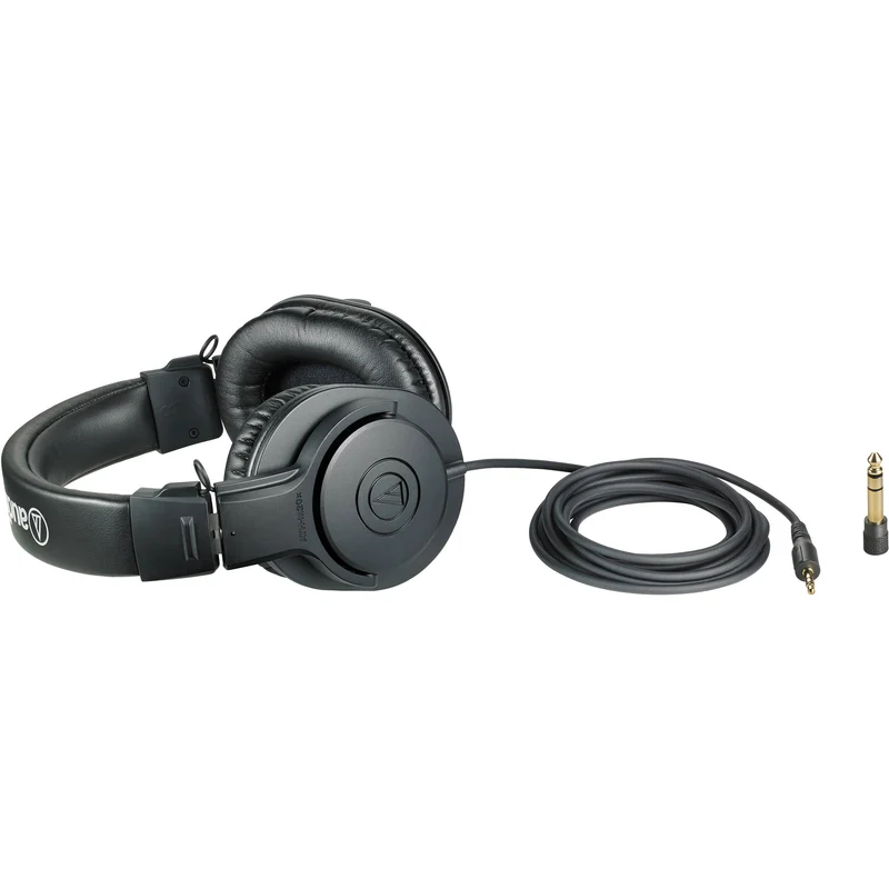 Audio-Technica AT2005USB Microphone Pack with ATH-M20x, Boom & Mini-USB Cable