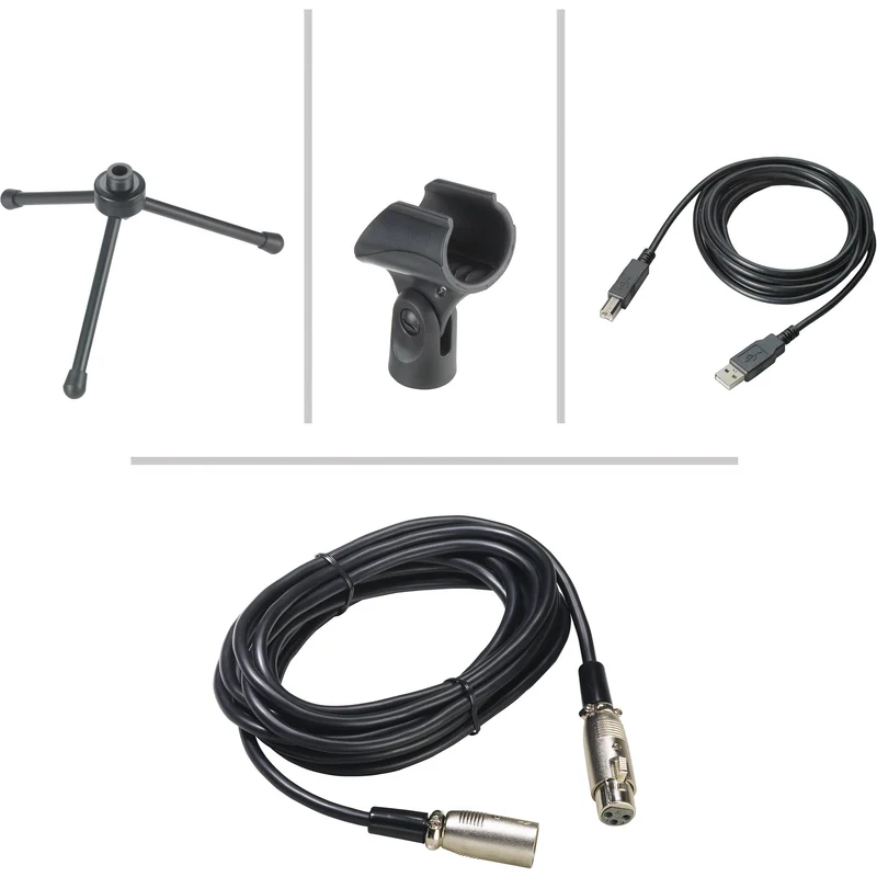 Audio-Technica AT2020 Studio Microphone Pack