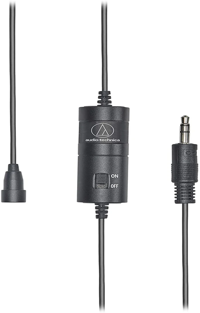 Audio-Technica Consumer Omnidirectional Condenser Lavalier Microphone