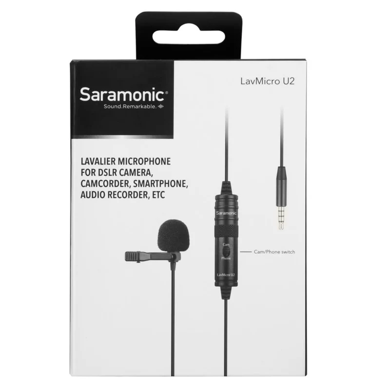 Saramonic LavMicro Omnidirectional Lavalier Microphone