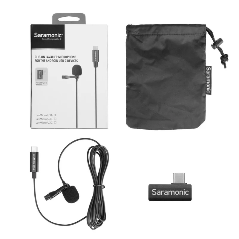 Saramonic LavMicro Omnidirectional Lavalier Microphone