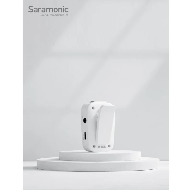 Saramonic Blink 500 Digital Camera-Mount Wireless Omni Lavalier Microphone System (2.4 GHz) - Black - 1 Transmitter + 1 Lav mic - Camera Mount
