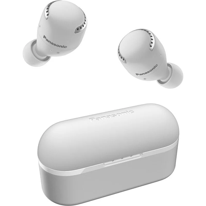 Panasonic RZS500W Premium True Wireless Noise Cancelling Earbuds with Beam Forming Microphones for Excellent Call Quality