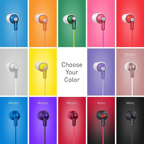 Panasonic RPHJE120 In-Ear Earbud Headphones