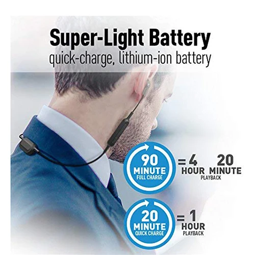 Panasonic RPHJE120BW Ergofit Wireless In Ear Earphone