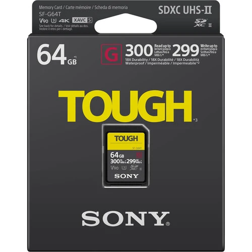 Sony SF-G series TOUGH SF-G64T